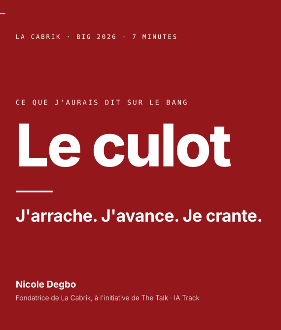 BIG 2026 - Bpifrance - Story - Culot - Entreprendre -